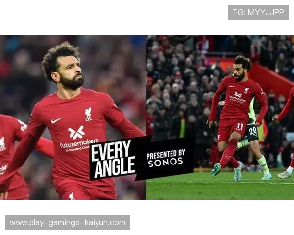 利物浦快速传递形成突破，萨拉赫小角度破门